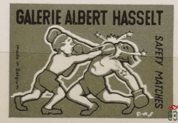 Galerie Albert Hasselt Safety matches made in Belgium