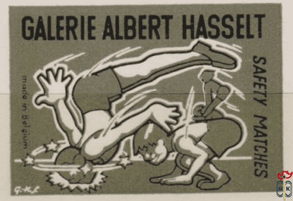 Galerie Albert Hasselt Safety matches made in Belgium
