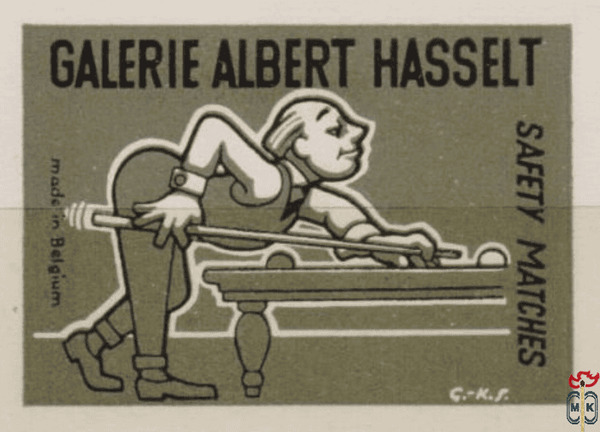 Galerie Albert Hasselt Safety matches made in Belgium