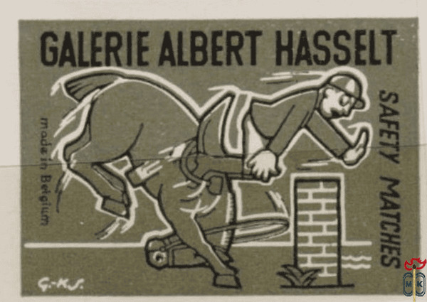 Galerie Albert Hasselt Safety matches made in Belgium