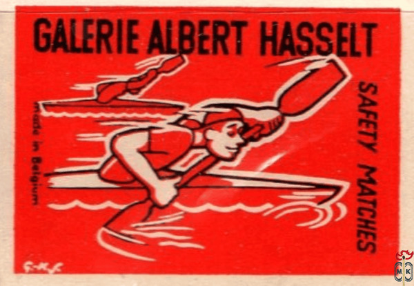 Galerie Albert Hasselt Safety matches made in Belgium