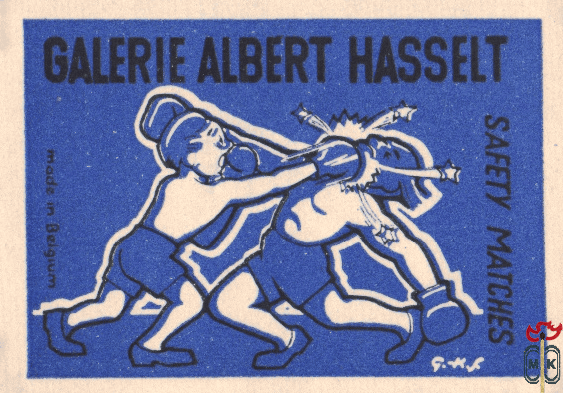 Galerie Albert Hasselt Safety matches made in Belgium