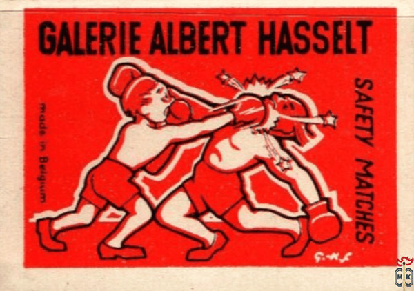 Galerie Albert Hasselt Safety matches made in Belgium