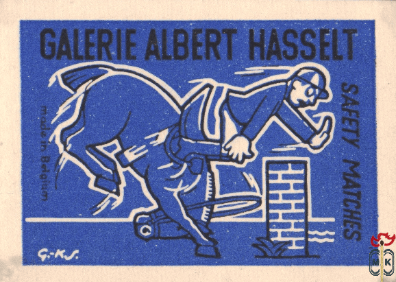Galerie Albert Hasselt Safety matches made in Belgium