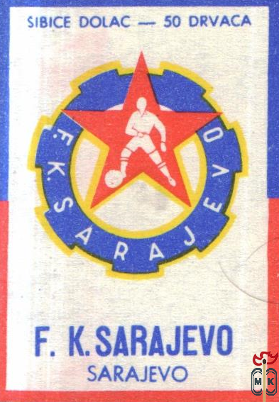 F.K. SARAJEVO Sarajevo Sibice Dolac - 50 Drvaca