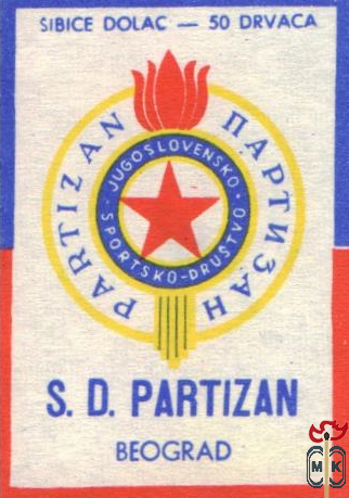 S.D. PARTIZAN Beograd Sibice Dolac - 50 Drvaca