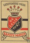 Gedeponeerd merk de Lelie safety match