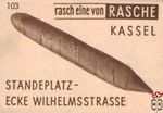 Rasche rasch eine von kassel standeplatz-ecke wilhelmsstrasse
