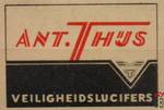 Ant. Thus Veiligheidslucifers