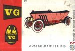 Austro-Daimler 1910 average 30 foreign matches VG service