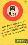 Sans doute craint-on ici que la route s'effondre. Le renom d'U