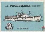 p/b PROLETERKA 1322 brt 50 Drvaca Drava