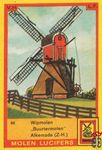 Wipmolen "buurtermolen" Alkemade (Z-H.) Molen lucifers v.h.