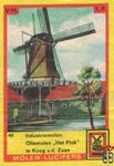 Industriemolen. Oliemolen "Het Pink" te Koog a.d. Zaan Molen