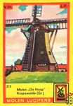 Molen "De Hoop" Kropswolde (Gr.) Molen lucifers v.h. l.f.