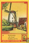 Korenmolen "De Hoop" Ouddorp (Z-H.) Molen lucifers v.h. l.f.