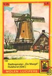 Stellingmolen "De Maagd" Hulshorst (Gld.) Molen lucifers v.h