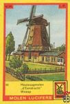 Houtzaagmolen "d'Eendracht" Weesp Molen lucifers v.h. l.