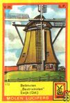 Beltmolen "Beatrixmolen" Ewijk (Gld.) Molen lucifers v.h. l.