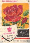 Roos Zomerbloemen Bloemenhof lucifers van Uw kroon-winkelier Ned. fab.