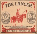The Lancer safety matches made in Sweden