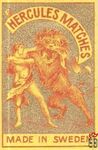 Hercules Matches made in Sweden