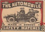 The Automobile safety matches made in Sweden