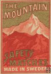 The Mountain safety matches made in Sweden