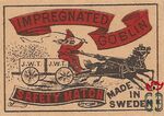 Impregnated Goblin safety matches made in Sweden