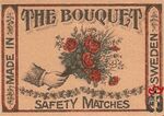 The Bouquet safety matches made in Sweden