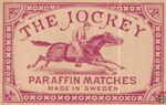 The Jockey paraffin matches made in Sweden