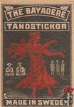 The Bayadere tandstickor made in Sweden
