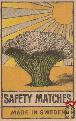 Safety matches made in Sweden