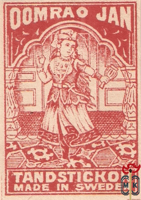 Domrao Jan tandstickor made in Sweden