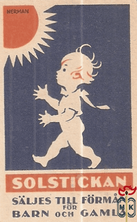 Solstickan saljes till forman for barn och gamla