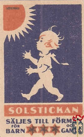 Solstickan saljes till forman for barn och gamla