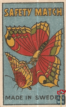 Safety matches made in Sweden
