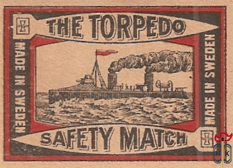 The Torpedo safety match made in Sweden