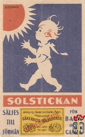 Solstickan saljes till forman for barn och gamla