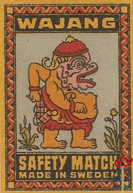 Wajang safety match made in Sweden