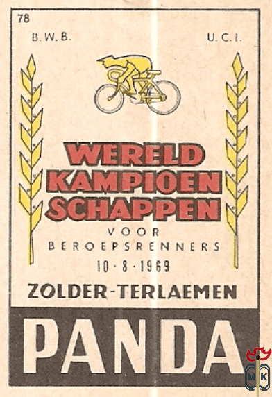 78 Panda Zolder-Terlaemen Wereld kampioen schappen voor beroepsrenners