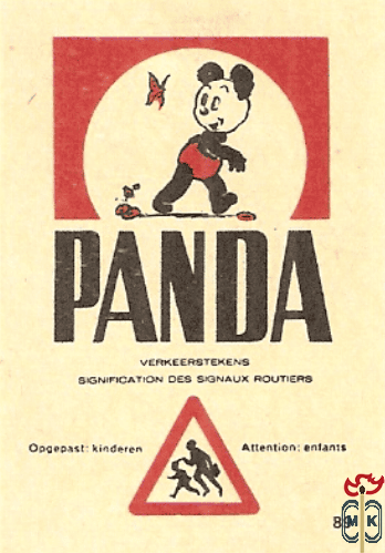 89 Panda Verkeerstekens signification des signaux routiers Opgepast: k