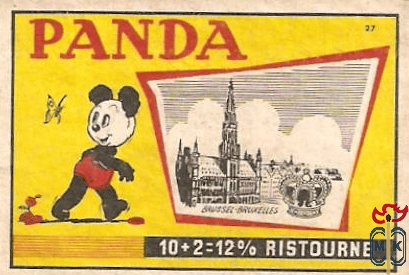 27 Panda 10+2=12% Ristourne
