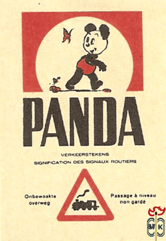 87 Panda Verkeerstekens signification des signaux routiers Onbewaakte