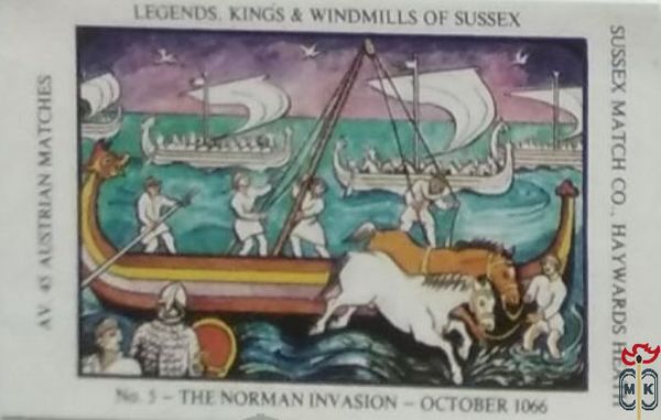 The Norman Invasion - October 1066 Legends, kings & windmills of susse