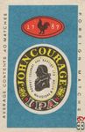 John Courage Ipa  average contents 40 matches  foreign matches