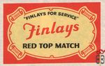 Jinlays "Finlays for service" red top match