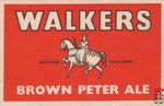 Walkers registered trade mark brown peter ale