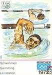 Schwimmen Swimming La natation Munchen 1972