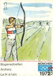 Bogenschieben Archery Le tir a l'arc Munchen 1972